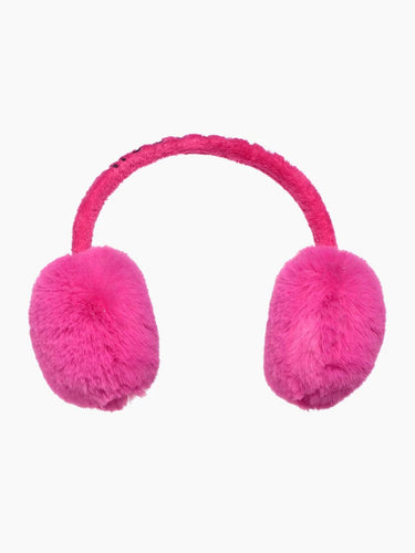 Passion Pink Goldbergh Fluffy Ear Warmers - Women's Goldbergh