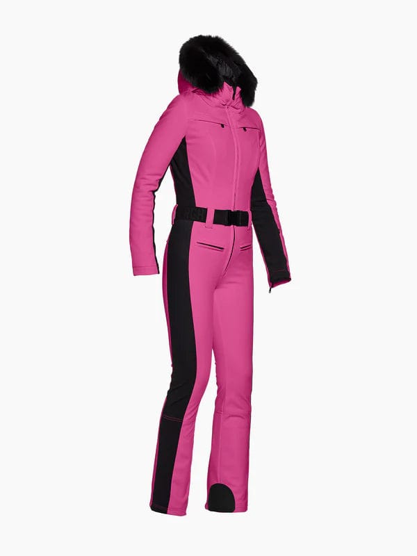 Load image into Gallery viewer, Passion Pink / 36 Goldbergh Parry Ski Jumpsuit Faux Border - Women&#39;s Goldbergh
