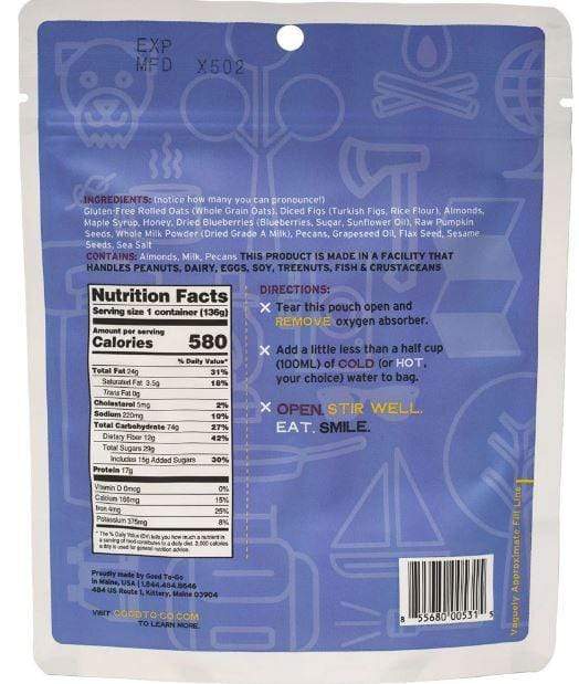 Single Good To-Go Granola Single Serving Breakfast Entrée Good To-Go Granola Single Good To Go