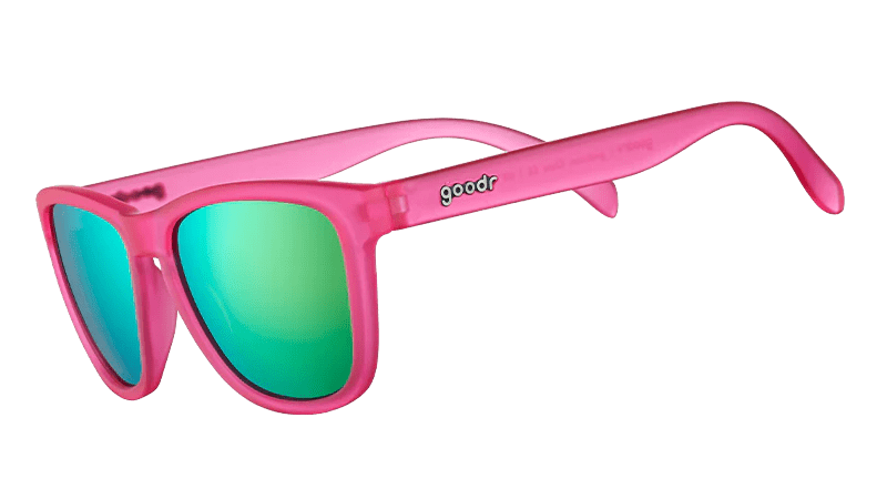 Load image into Gallery viewer, Goodr &quot;Flamingos on a Booze Cruise&quot; Polarized Sunglasses Goodr
