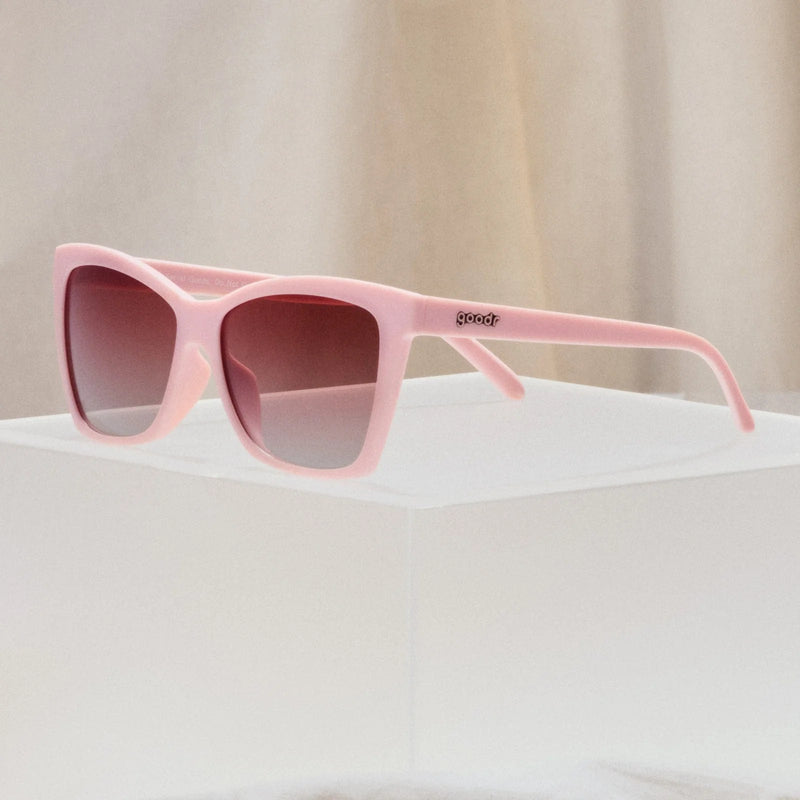 Load image into Gallery viewer, Goodr Rosé Retail Therapy Sunglasses Goodr Rosé Retail Therapy Sunglasses Goodr
