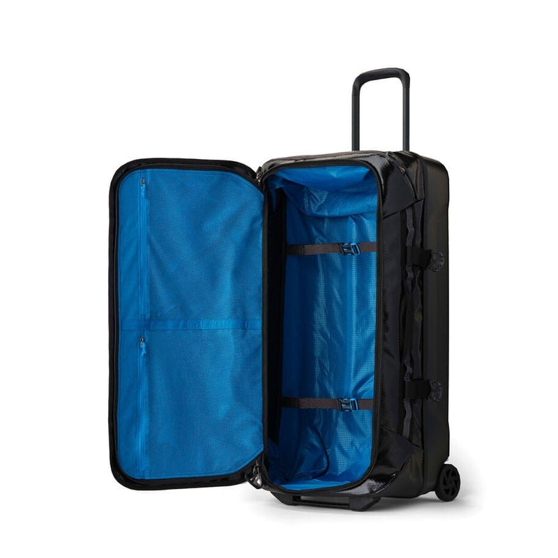 Load image into Gallery viewer, Obsidian Black Gregory Alpaca Wheeled Duffel 100L in Obsidian Black Gregory Alpaca Wheeled Duffel 100L in Obsidian Black Gregory
