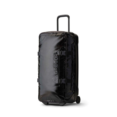 Obsidian Black Gregory Alpaca Wheeled Duffel 100L in Obsidian Black Gregory Alpaca Wheeled Duffel 100L in Obsidian Black Gregory