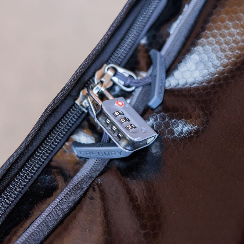 Load image into Gallery viewer, Obsidian Black Gregory Alpaca Wheeled Duffel 40L in Obsidian Black Gregory Alpaca Wheeled Duffel 40L in Obsidian Black Gregory
