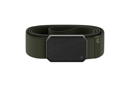 Gun Metal/Olive / One Size Groove Life Anchor Groove Belt Groove Life