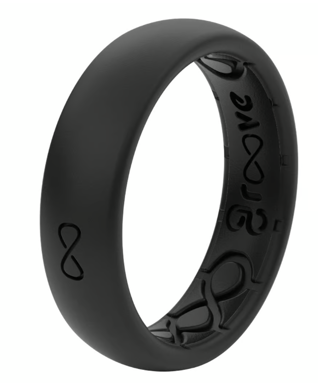Load image into Gallery viewer, Groove Life Thin Ring Black Groove Life

