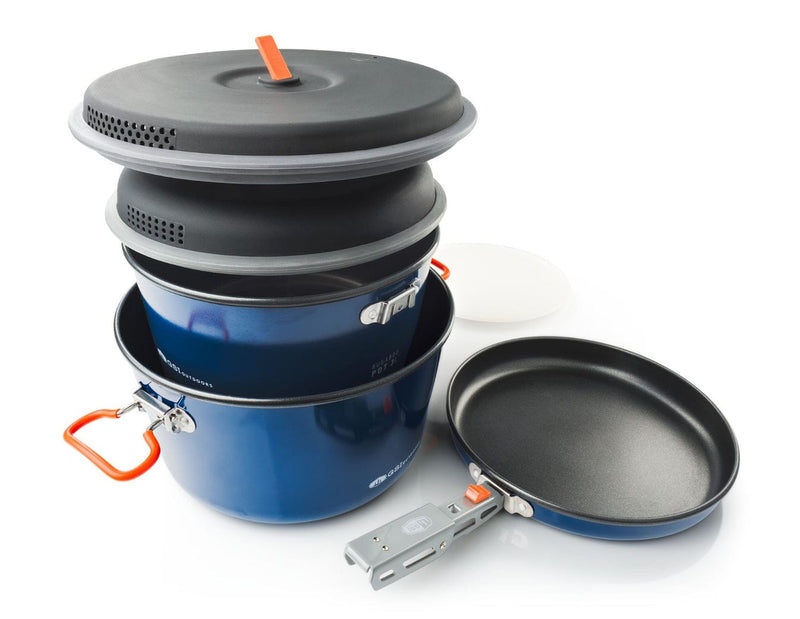 Load image into Gallery viewer, GSI Outdoors Bugaboo Ceramic Base Camper Cookset GSI Outdoors Bugaboo Ceramic Base Camper Cookset GSI Outdoors
