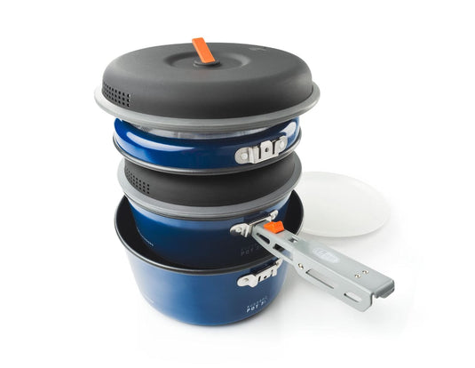 GSI Outdoors Bugaboo Ceramic Base Camper Cookset GSI Outdoors Bugaboo Ceramic Base Camper Cookset GSI Outdoors