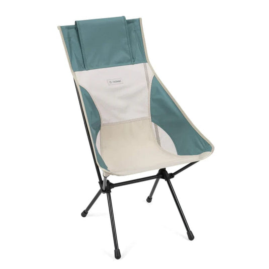 Bone / Teal Helinox Sunset Chair in Bone | Teal Helinox