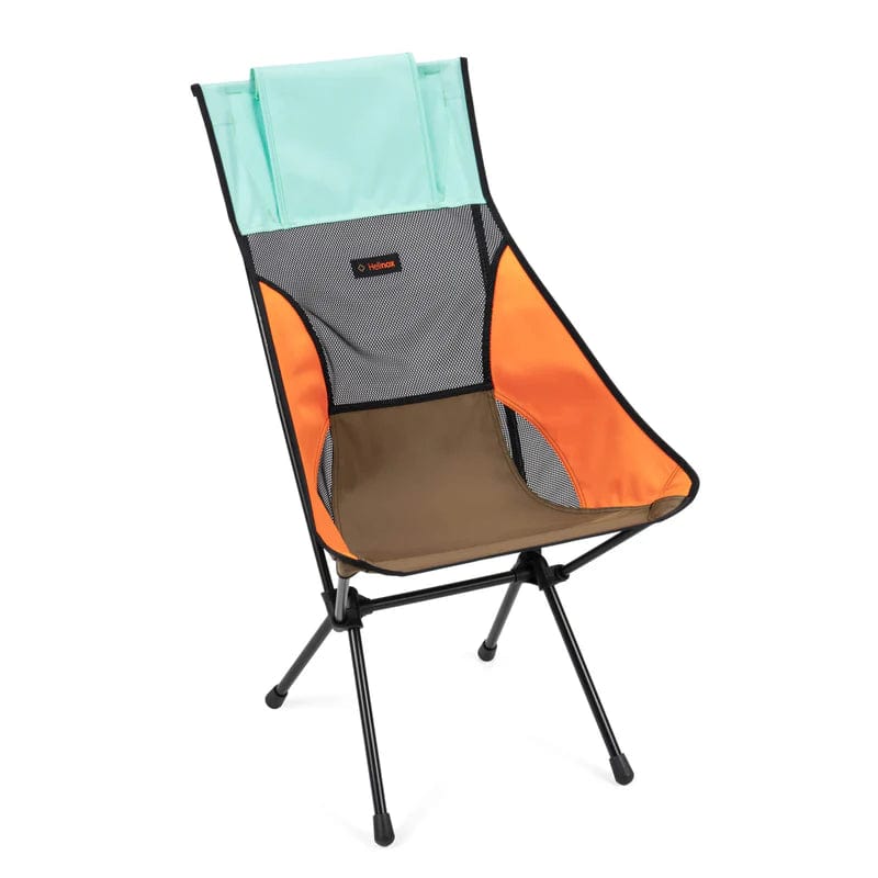 Load image into Gallery viewer, Mint Multi Block Helinox Sunset Chair Mint Multi Block Helinox Sunset Chair Mint Multi Block Helinox
