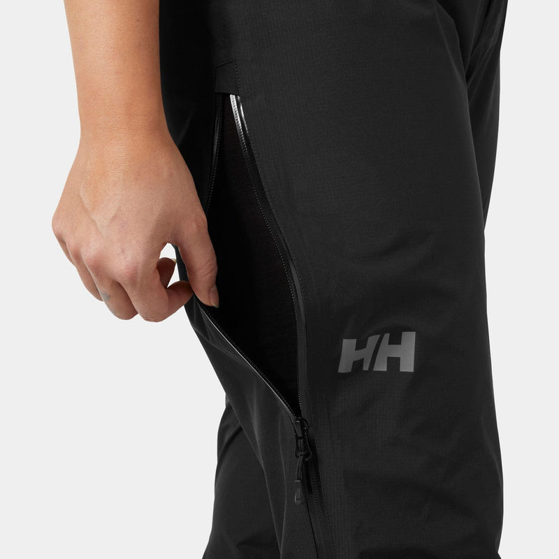 Load image into Gallery viewer, Helly Hansen Women's Verglas Infinity 3L Pant in Black Helly Hansen Women's Verglas Infinity 3L Pant in Black Helly Hansen
