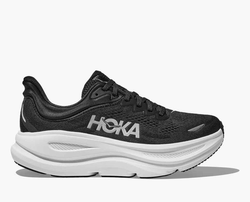 Load image into Gallery viewer, Black / White / 6 HOKA Bondi 9 - Women&#39;s HOKA Bondi 9 - Women&#39;s HOKA
