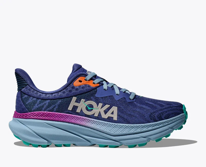 Load image into Gallery viewer, Evening Sky / Drizzle / 7 HOKA Challenger 7 - Women&#39;s HOKA Challenger 7 - Women&#39;s HOKA
