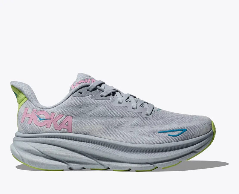 Load image into Gallery viewer, Gull / Sea Ice / 7 HOKA Clifton 9 Wide - Women&#39;s HOKA
