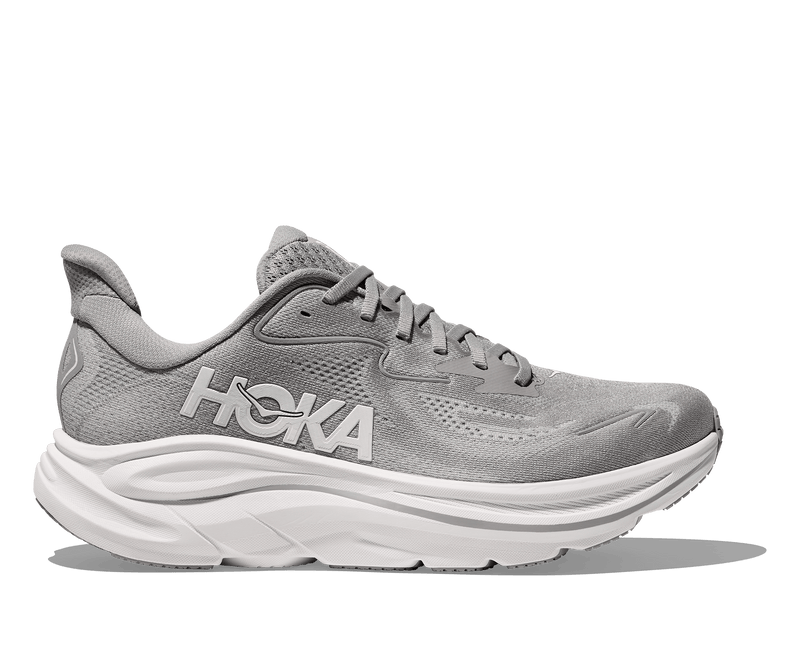 Load image into Gallery viewer, Stellar Grey / Stardust / 9 Hoka Men&#39;s Clifton 10 Wide Hoka Men&#39;s Clifton 10 Wide Hoka
