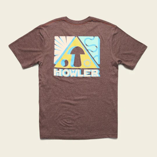 Load image into Gallery viewer, Fuzzy Fungi : Espresso Heather / MED Howler Bros Blended T-Shirt - Men&#39;s Howler Bros
