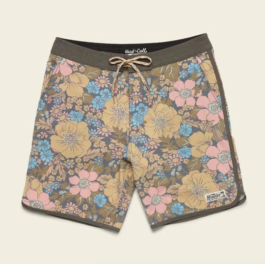 Load image into Gallery viewer, Flower Power : Cocoa / 30 Howler Bros Bruja Boardshorts - Men&#39;s Howler Bros
