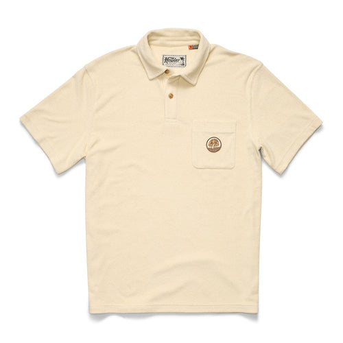 Cream / SM Howler Bros Men's Plusherman Terry Polo Howler Bros Men's Plusherman Terry Polo Howler Bros