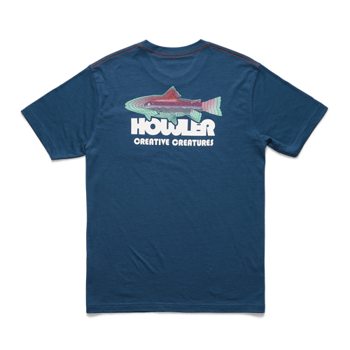 LAR / MED Howler Bros Men's Pocket T-Shirt - Trucha Howler Bros Men's Pocket T-Shirt - Trucha Howler Bros