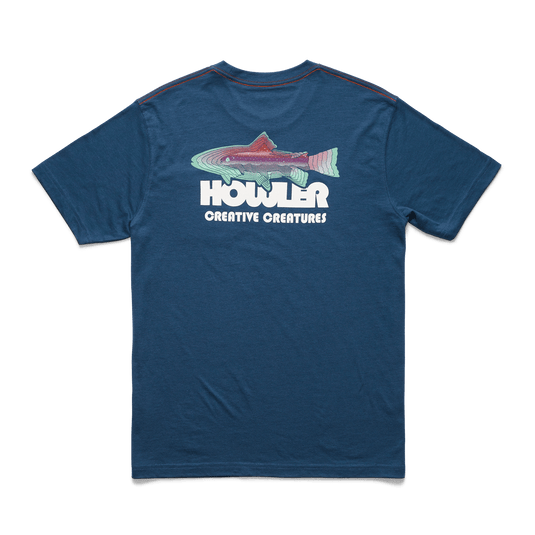 LAR / MED Howler Bros Men's Pocket T-Shirt - Trucha Howler Bros Men's Pocket T-Shirt - Trucha Howler Bros