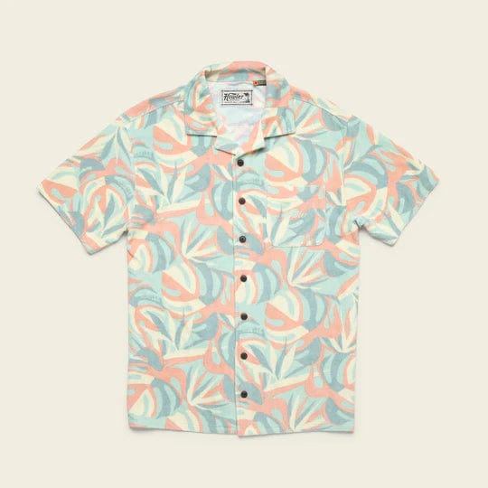 Load image into Gallery viewer, Monstera Mash : Sherbert / MED Howler Bros Palapa Terry Shirt - Men&#39;s Howler Bros
