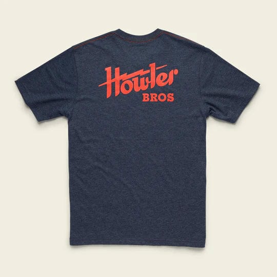 Load image into Gallery viewer, Dual Howler: Navy Heather / MED Howler Bros Select Shortsleeve T-Shirt - Men&#39;s Howler Bros
