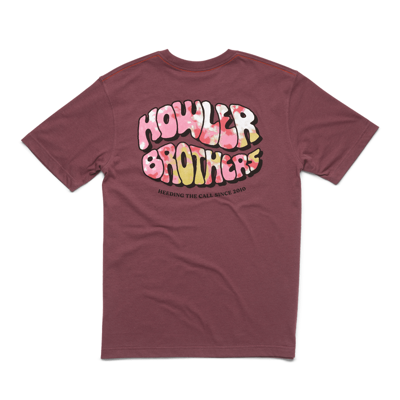 Load image into Gallery viewer, Howler Bubble Gum : Plum Wine / MED Howler Bros Select Shortsleeve Tee - Men&#39;s Howler Bros
