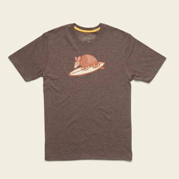 Load image into Gallery viewer, Armadillo Rider : Espresso Heather / MED Howler Bros Select Shortsleeve Tee - Men&#39;s Howler Bros
