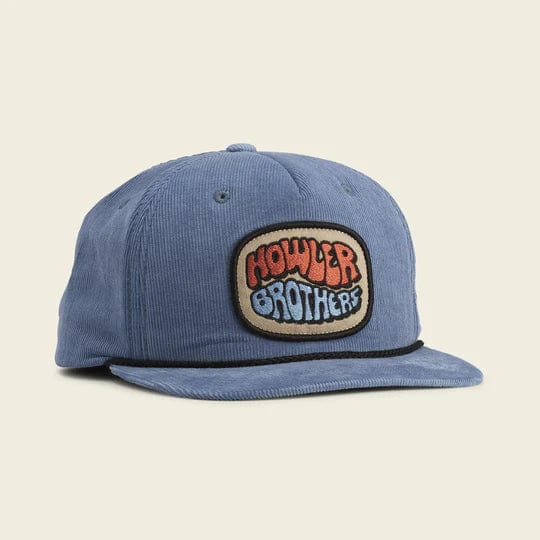 Load image into Gallery viewer, Blue: Bubble Gum Howler Bros Structured Snapback Howler Bros
