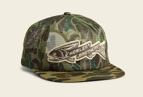 Camo Howler Bros Trout Bolt Snapback Howler Bros Trout Bolt Snapback Howler Bros