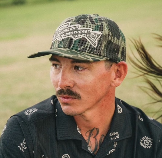 Camo Howler Bros Trout Bolt Snapback Howler Bros Trout Bolt Snapback Howler Bros