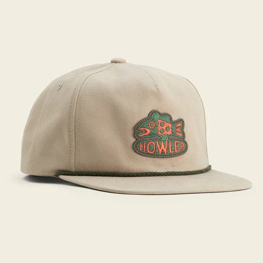 Load image into Gallery viewer, Something Fishy : Khaki Howler Bros Unstructured Snapback Hat Howler Bros
