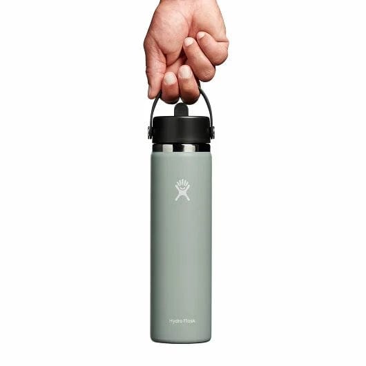 Load image into Gallery viewer, Agave Hydro Flask 24 oz Wide Mouth with Flex Straw Cap in Agave Hydro Flask
