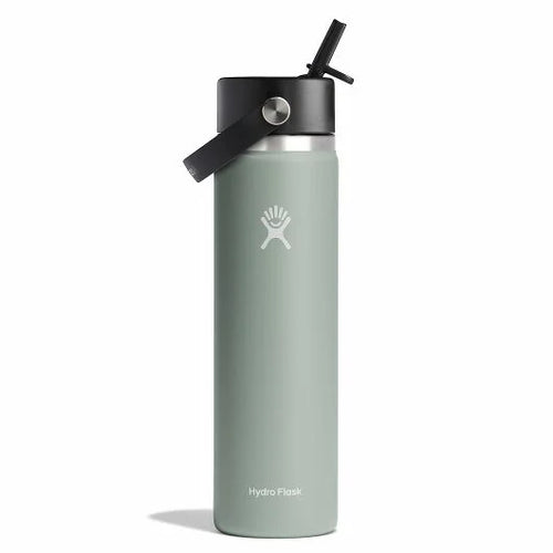 Hydro Flask 24 oz Wide Mouth with Flex Straw Cap in Agave