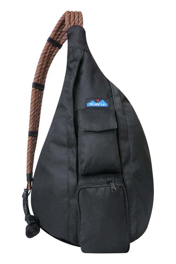 Load image into Gallery viewer, Jet Black Kavu Rope Sling Bag Kavu, Inc
