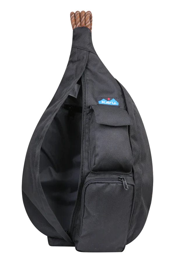 Load image into Gallery viewer, Jet Black Kavu Rope Sling Bag Kavu, Inc
