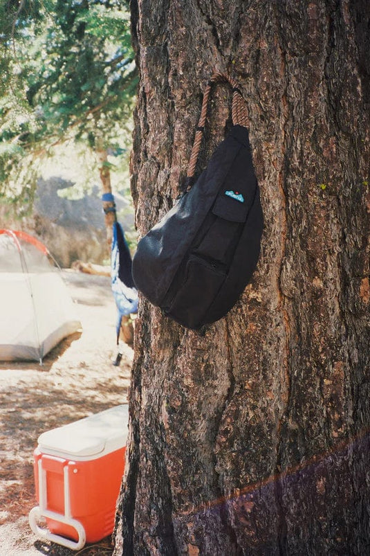 Jet Black Kavu Rope Sling Bag Kavu, Inc