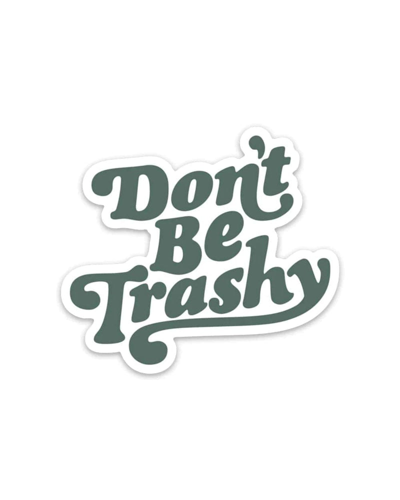 Load image into Gallery viewer, Keep Nature Wild Don&#39;t Be Trashy Retro Sticker Keep Nature Wild
