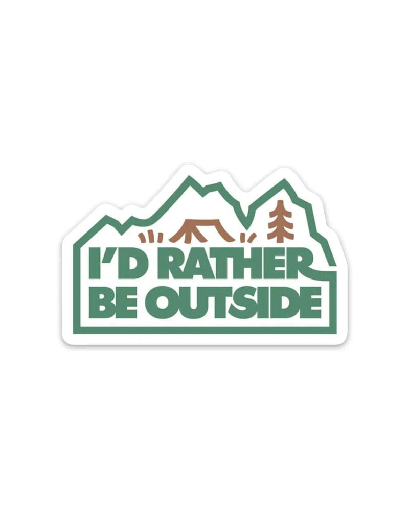 Load image into Gallery viewer, Keep Nature Wild I&#39;d Rather Be Outside Forest Sticker Keep Nature Wild
