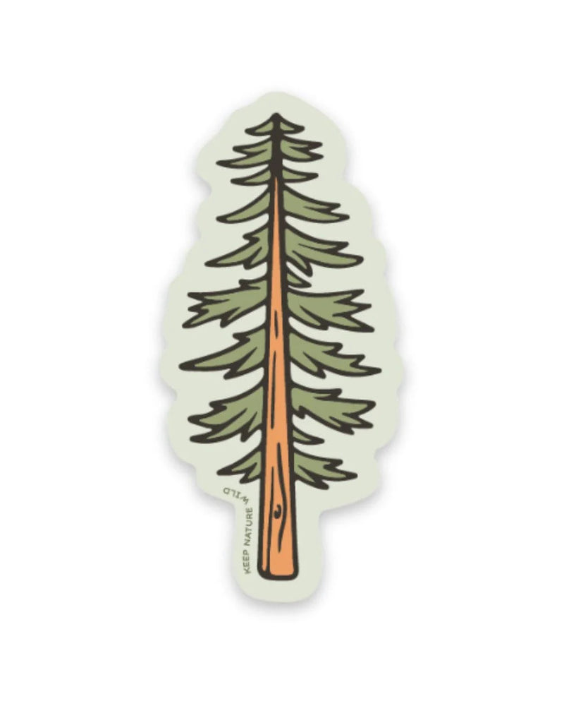 Load image into Gallery viewer, Keep Nature Wild Conifer Sticker
