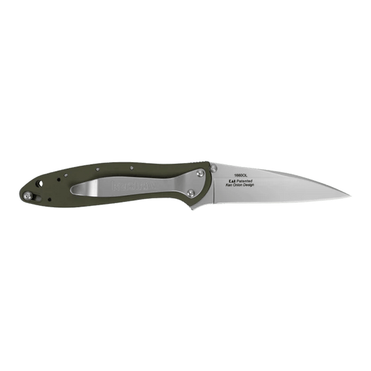 Kershaw Leek in Olive Drab Liberty Mountain Sports