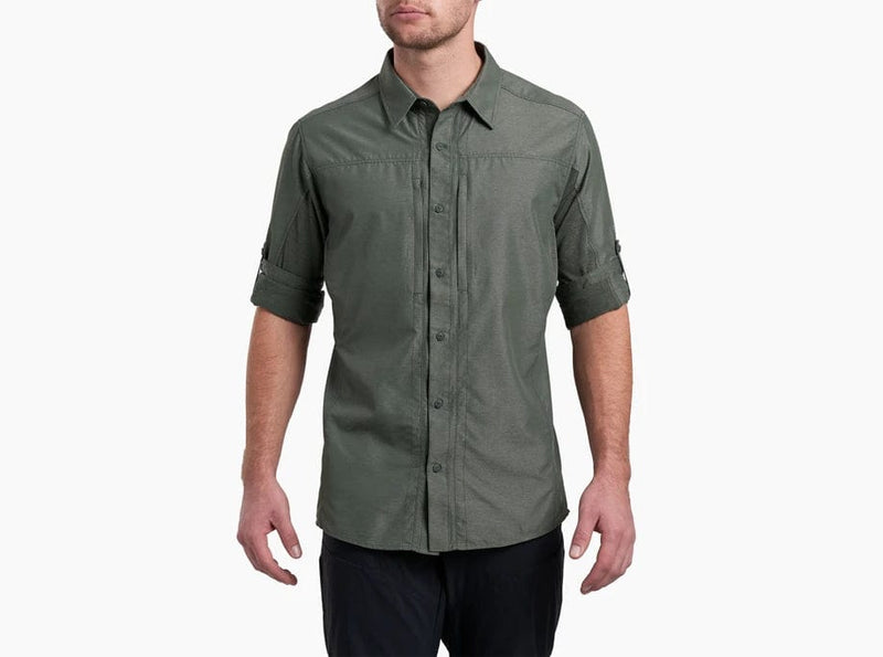 Load image into Gallery viewer, Dark Forest / MED Kuhl Airspeed Longsleeve Shirt - Men&#39;s Kuhl
