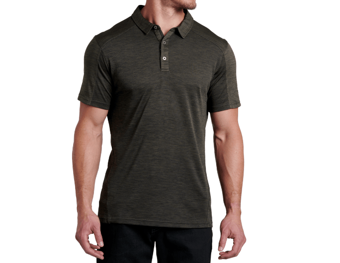 Load image into Gallery viewer, Charcoal / MED Kuhl Engineered Polo - Men&#39;s Kuhl
