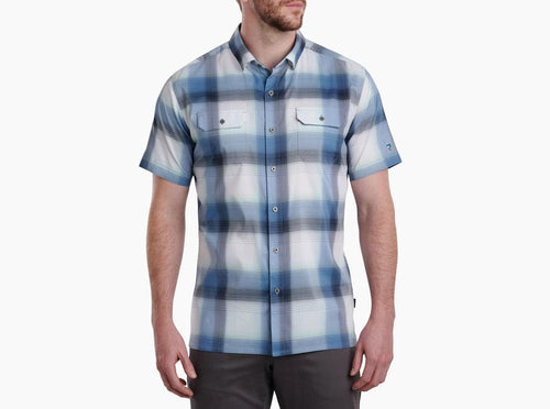 Brisk Blue / MED Kuhl Response Shortsleeve Shirt - Men's Kuhl