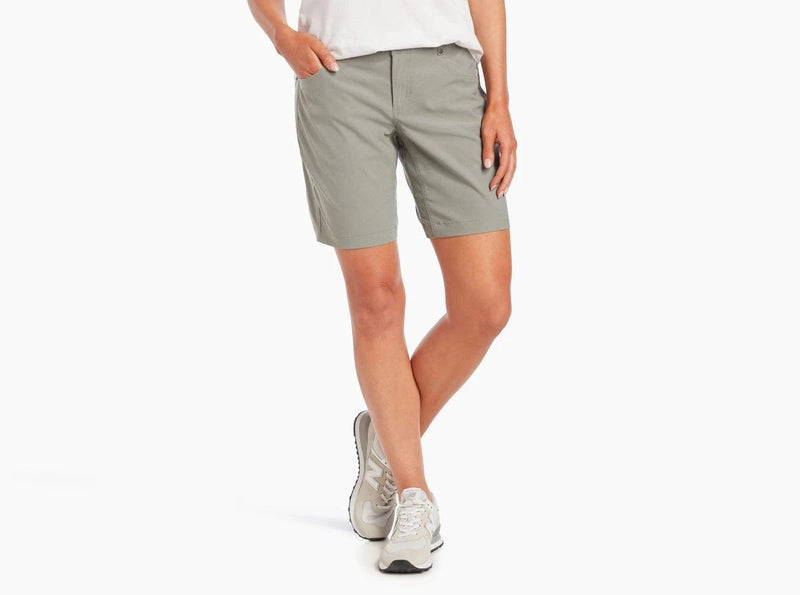 Load image into Gallery viewer, Stone / SM Kuhl Women&#39;s Trekr Pull On Short 8&quot; in Stone Kuhl Women&#39;s Trekr Pull On Short 8&quot; in Stone Kuhl
