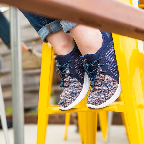 Load image into Gallery viewer, Lock Laces Navy Blue Laces Lock Laces Navy Blue Laces Lock Laces
