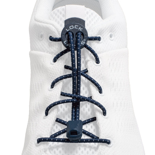 Lock Laces Navy Blue Laces Lock Laces Navy Blue Laces Lock Laces