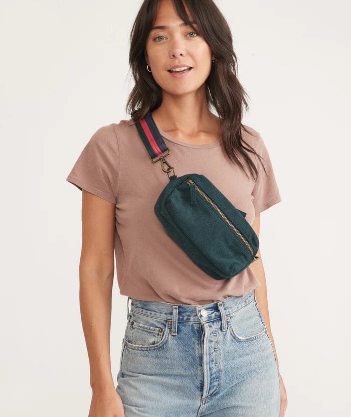 Load image into Gallery viewer, Pine Marine Layer Corduroy Fanny Pack Marine Layer
