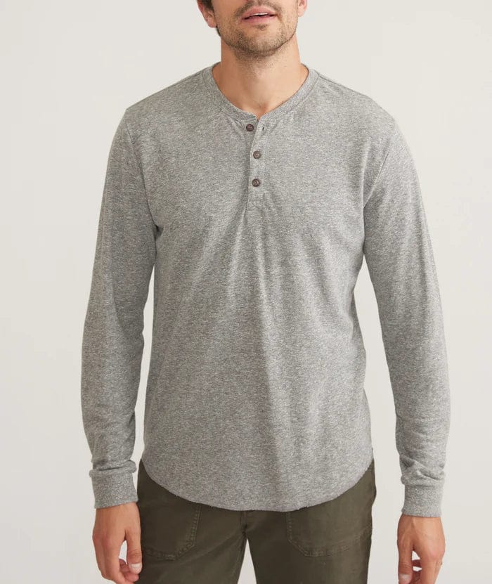 Load image into Gallery viewer, Marine Layer Double Knit Henley - Men&#39;s Marine Layer
