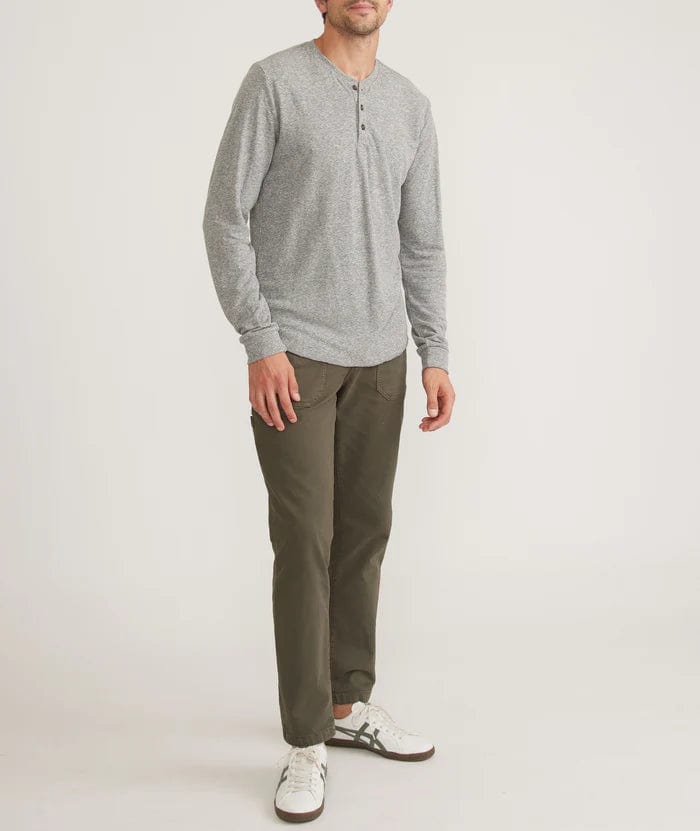 Load image into Gallery viewer, Marine Layer Double Knit Henley - Men&#39;s Marine Layer
